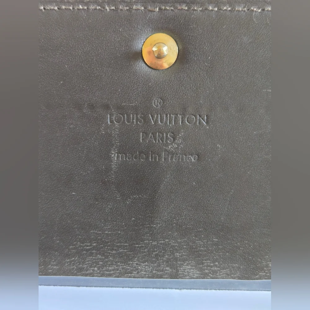 Louis Vuitton Olive Vernis Sarah Long Wallet - Picture 3 of 16